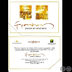 PIEZAS EN ABSTRACTO, 2009 (Exposición de FÉLIX TORANZOS)