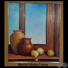 COMPOSICIÓN, 2009 - Óleo sobre tela de MARTÍN VALLEJOS