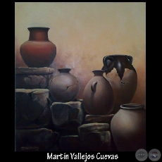 COMPOSICIÓN, 2009 - Óleo sobre tela de MARTÍN VALLEJOS