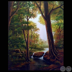 ¿Y BOS QUÉ? ¿AGUA NTAMOS?, 2009 - Óleo de MARTÍN VALLEJOS