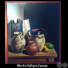 COMPOSICIÓN, 2009 - Óleo sobre tela de MARTÍN VALLEJOS