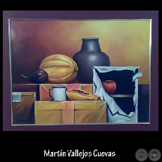 COMPOSICIÓN, 2009 - Óleo sobre tela de MARTÍN VALLEJOS