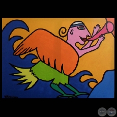 SERIE MITOLOGÍA GRIEGA Y PARAGUAYA, 2011 - Obras de VICKY ROJAS