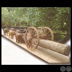 CARRERO - Escultura de madera de ZENÓN PÁEZ
