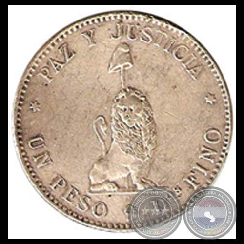 PM 9 - 1 PESO - 1889