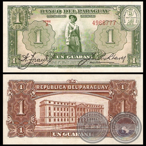 UN GUARANÍ - 1943 - FIRMA: ARÍSTIDES TORANZO - JUAN R. CHAVES