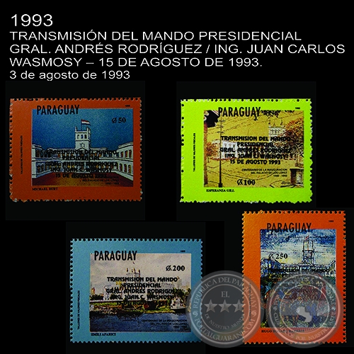 TRANSMISÓN DEL MANDO PRESIDENCIAL 1993