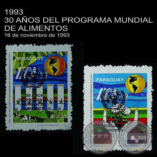 PROGRAMA MUNDIAL DE ALIMENTOS / 30 AÑOS