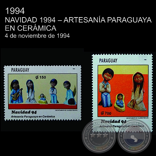 NAVIDAD 1994 / ARTESANÍA EN CERÁMICA