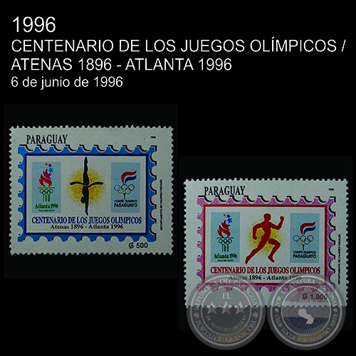 ATLANTA 1996 / 100 AÑOS JUEGOS OLÍMPICOS