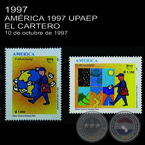 AMÉRICA 1997 - UPAEP / EL CARTERO