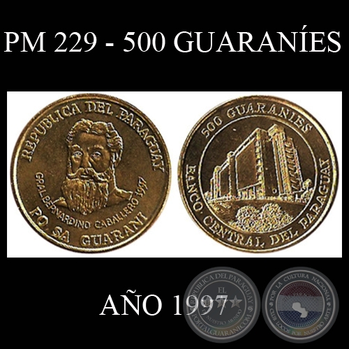 PM 229 - 500 GUARANÍES – AÑO 1997