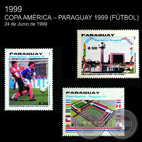 COPA AMÉRICA – PARAGUAY 1999 (FÚTBOL)