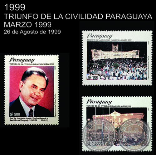 TRIUNFO DE LA CIVILIDAD PARAGUAYA  MARZO 1999