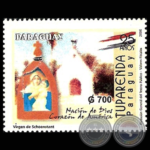 25 ANIVERSARIO DEL SANTUARIO DE TUPRENDA - VIRGEN DE SCHOENSTANT