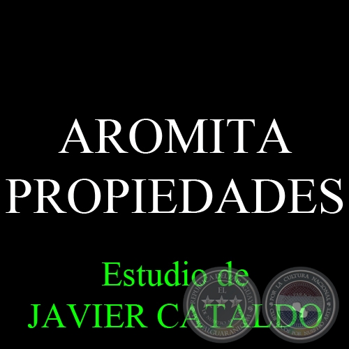 AROMITA - PROPIEDADES - Estudio de JAVIER CATALDO