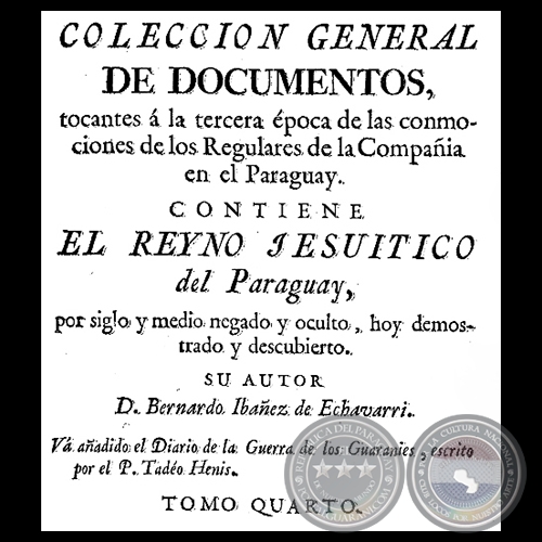 COLECCIÓN GENERAL DE DOCUMENTOS - TOMO QUARTO