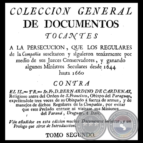 COLECCIÓN GENERAL DE DOCUMENTOS - TOMO SEGUNDO