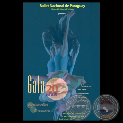 GALA POR ANIVERSARIO DEL BALLET NACIONAL (9 y 10 DE OCTUBRE, 2012)