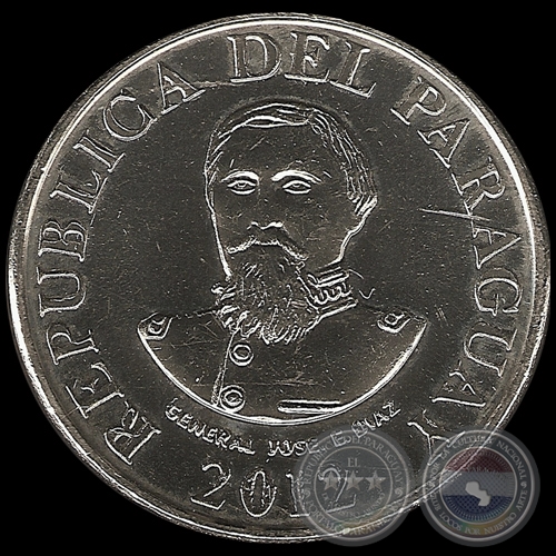 100 GUARANÍES - AÑO 2012 - PM 266 - MONEDA DEL PARAGUAY