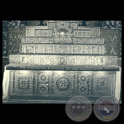 ALTAR DE LA CATEDRAL DE ASUNCIÓN - MISIONES JESUÍTICAS y FRANCISCANAS. SIGLO XVII y XVIII