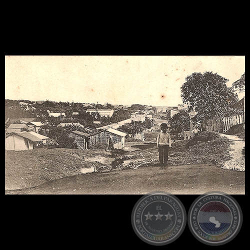 ASUNCIÓN. BARRIO DE LA ENCARNACIÓN - AÑO 1905 - Editor Grütter, Asunción N° 6