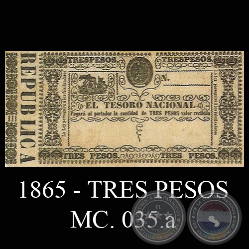 TRES PESOS - MC035.a - SIN FIRMAS