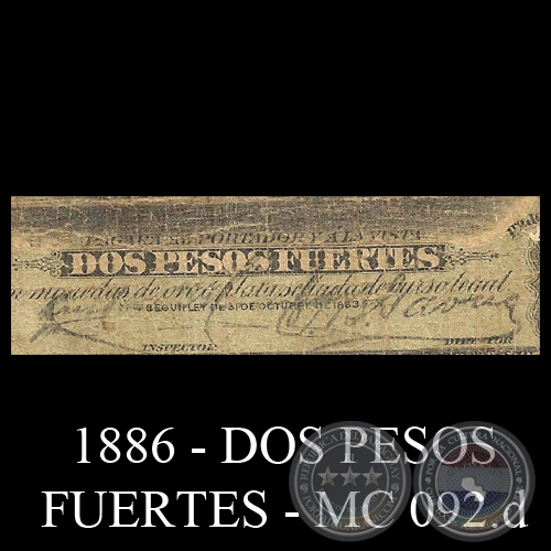 DOS PESOS FUERTES - MC92.d - FIRMAS: NGEL CROVATTO  CRISTIAN HEISECKE  J.B. GAONA
