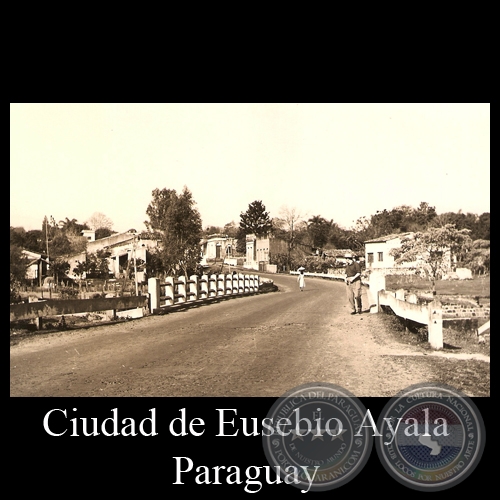 CIUDAD DE EUSEBIO AYALA (DETALLE) - POSTAL DEL PARAGUAY