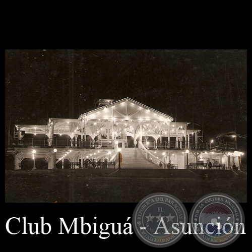 CLUB MBIGUÁ (DETALLE) - POSTAL DEL PARAGUAY
