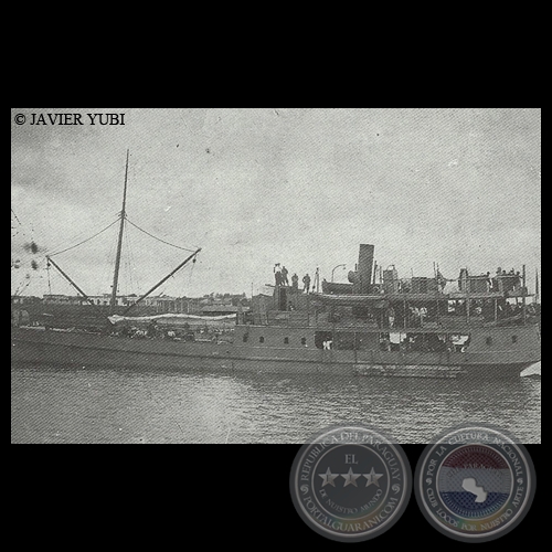 FLOTA REVOLUCIONARIA : BUQUE SAJONIA - REVOLUCIÓN DE 1904