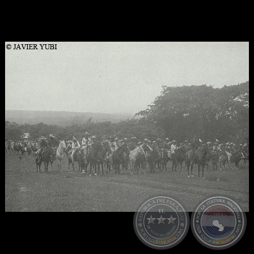 PRESENCIA DE LAS TROPAS GUBERNISTAS EN LA CIUDAD DE SAN BERNARDINO - SERIE DE FOTOGRAFAS DE JOS FRESEN - REVOLUCIN DE 1904 