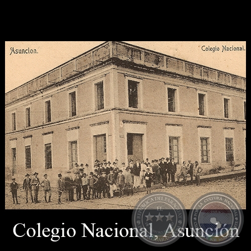 COLEGIO NACIONAL, ASUNCIÓN - Editor y fotógrafo GRÜTER, Asunción