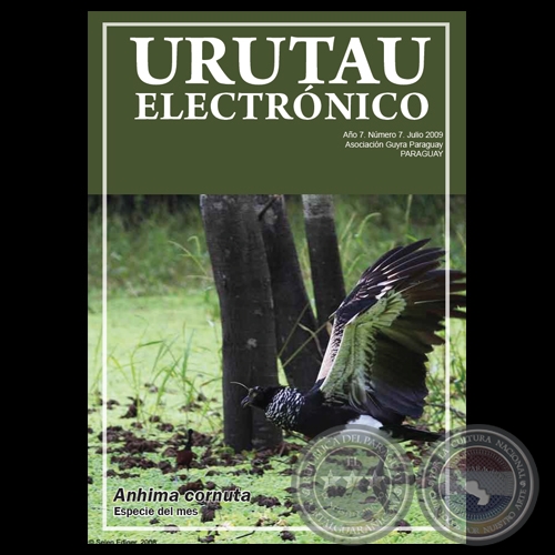 EL URUTAU ELECTRNICO - JULIO 2009 - AO 7, NMERO 7 - ASOCIACIN GUYRA PARAGUAY