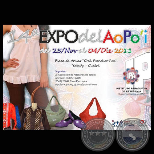 LANZAMIENTO DE LA 14ª EXPO AO PO’I, 23 DE NOVIEMBRE 2011
