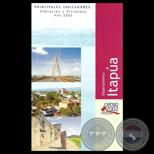 PRINCIPALES INDICADORES: ITAPÚA, POBLACIÓN Y VIVIENDA AÑO 2002 