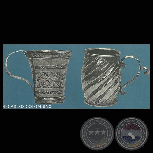 JARROS DE PLATA. SIGLO XIX - COLECCIÓN FUNDACIÓN CARLOS COLOMBINO LAILLA