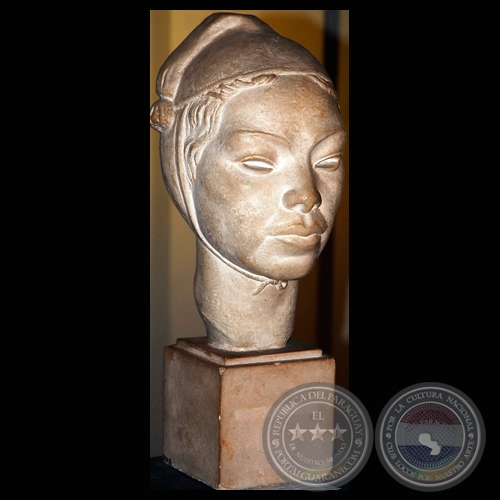 INDIECITA TOBA (Escultura de M. BALMACEDA KRAUSE)