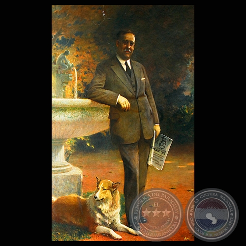 LUIS ALBERTO DE HERRERA (Óleo de MANUEL BARTHOLD)