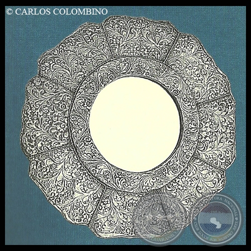 MARCO DE PLATA REPUJADO. SIGLO XX - COLECCIÓN FUNDACIÓN CARLOS COLOMBINO LAILLA