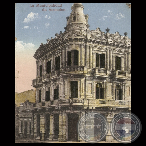 MUNICIPALIDAD DE ASUNCIÓN, 1922 - TARJETA POSTAL DEL PARAGUAY