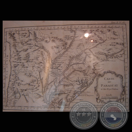 MAPA DEL PARAGUAY, 1756