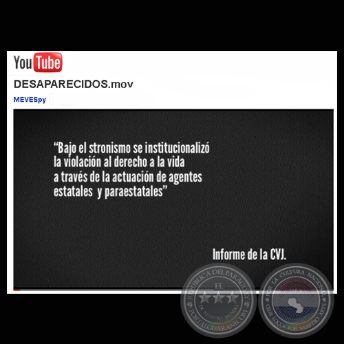 VIOLACIÓN DE DERECHOS HUMANOS - TESTIMONIOS VARIOS