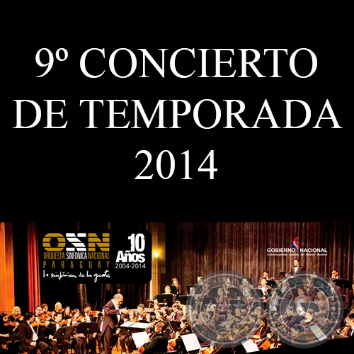 9º CONCIERTO DE TEMPORADA 2014