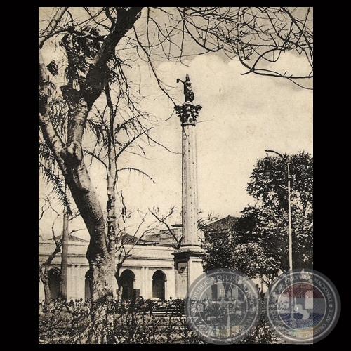 PLAZA CONSTITUCIÓN - ASUNCIÓN - TARJETA POSTAL DEL PARAGUAY