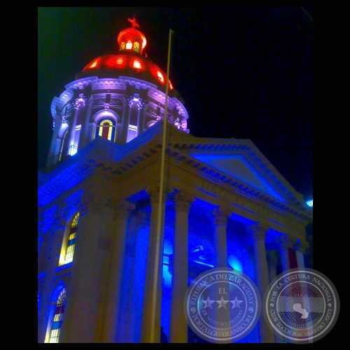 PANTEÓN NACIONAL DE LOS HÉROES INAUGURANDO SU NUEVA LUMÍNICA, MAYO 2011