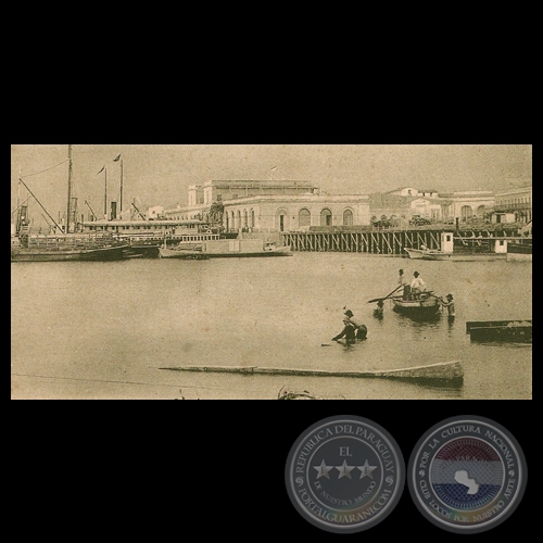 ASUNCIÓN - DEPOSITOS DE ADUANA - JOSÉ FRESEN, FOTÓGRAFO Y EDITOR, SAN BERNARDINO