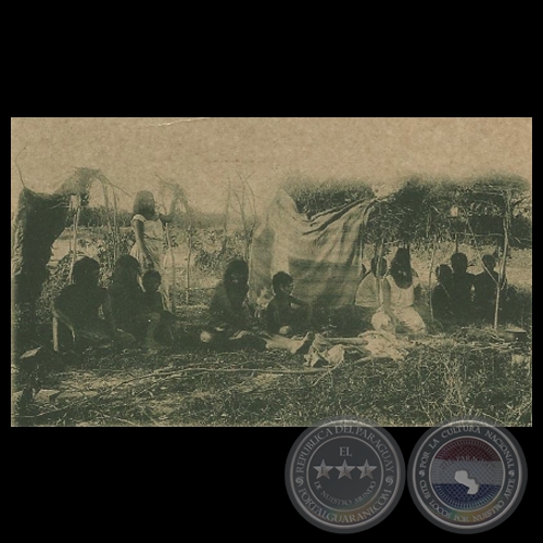 INDIOS TOBAS - CAMPAMENTO - JOSÉ FRESEN, FOTÓGRAFO Y EDITOR, SAN BERNARDINO