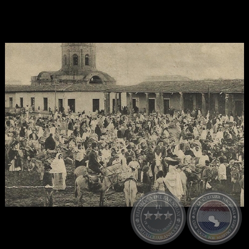 PLAZA DEL MERCADO - ASUNCIÓN - JOSÉ FRESEN, FOTÓGRAFO Y EDITOR, SAN BERNARDINO