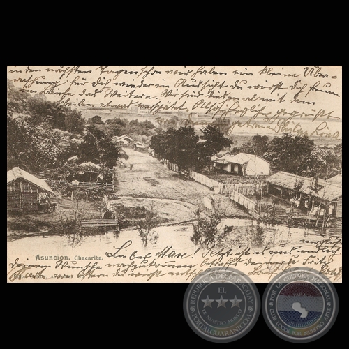 CHACARITA, AÑO 1905. ASUNCIÓN, PARAGUAY.